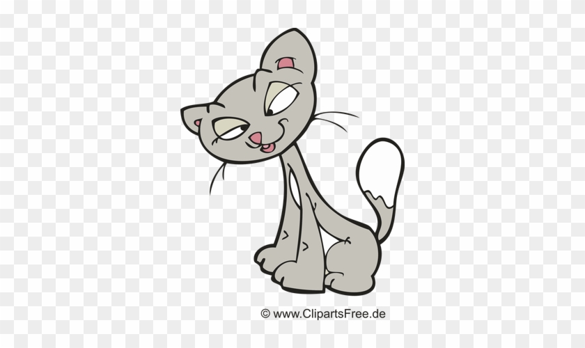 Katze Clipart Bild Illustration Cartoon - Katze Clipart Bild Illustration Cartoon #1542019