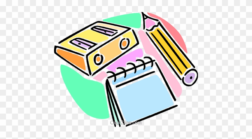 Pencil Sharpener, Pencils And Calendar Royalty Free - Pencil Sharpener, Pencils And Calendar Royalty Free #1542040