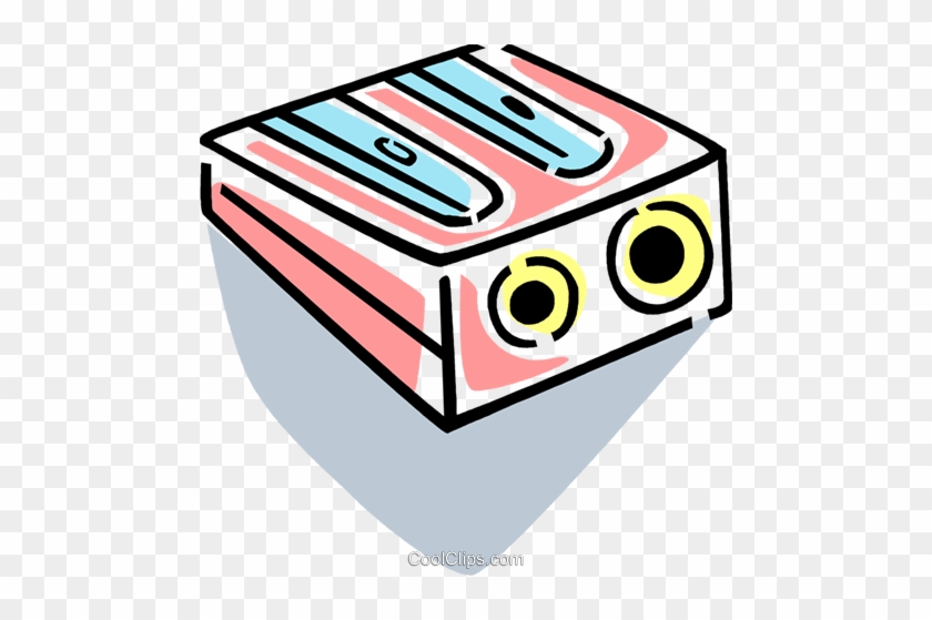 Pencil Sharpeners Royalty Free Vector Clip Art Illustration - Pencil Sharpeners Royalty Free Vector Clip Art Illustration #1542055