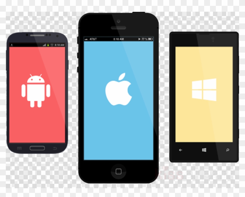 Ios Vs Android 2018 Clipart Iphone Mobile App Development - Ios Vs Android 2018 Clipart Iphone Mobile App Development #1542142
