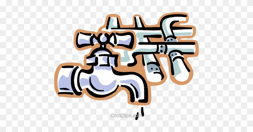 Faucets Royalty Free Vector Clip Art Illustration - Faucets Royalty Free Vector Clip Art Illustration #1542313