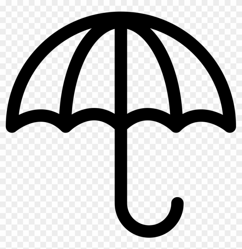 Umbrella Png Outline - Umbrella Png Outline #1542367