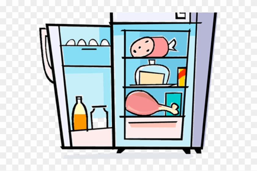 Refrigerator Clipart - Refrigerator Clipart #1542456