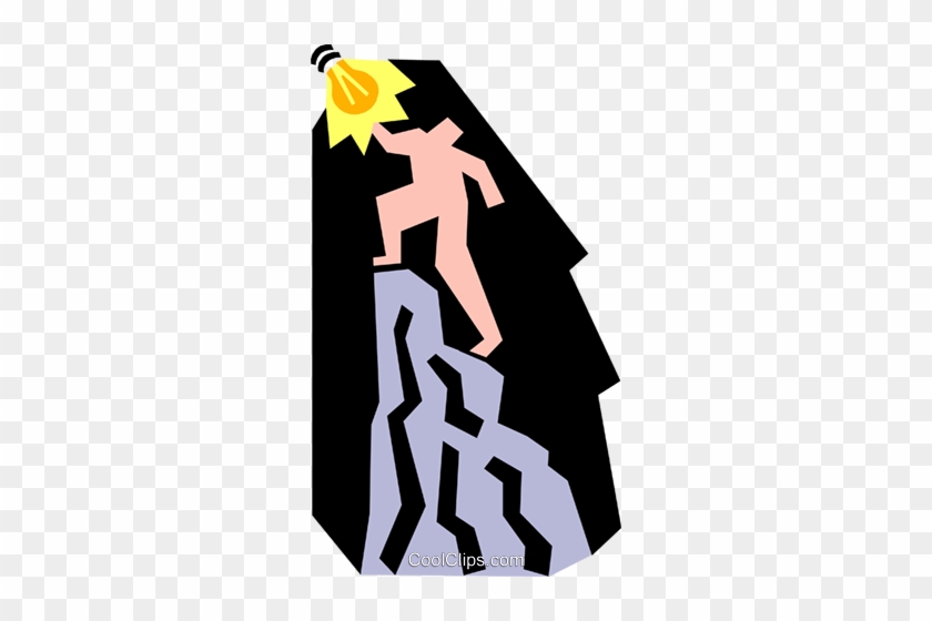 Man Changing A Light Bulb Royalty Free Vector Clip - Man Changing A Light Bulb Royalty Free Vector Clip #1542488