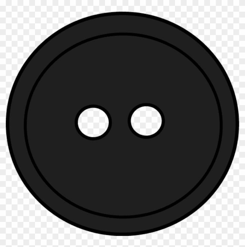 Free Png Download Black Round Button With 2 Hole Clipart - Free Png Download Black Round Button With 2 Hole Clipart #1542592