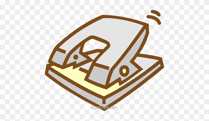 Hole Punch Royalty Free Vector Clip Art Illustration - Hole Punch Royalty Free Vector Clip Art Illustration #1542605