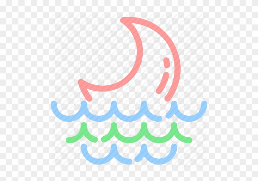 Sea Clipart Night Sea - Sea Clipart Night Sea #1542989