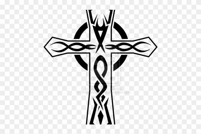 Cross Tattoos Clipart Medieval - Cross Tattoos Clipart Medieval #1543426