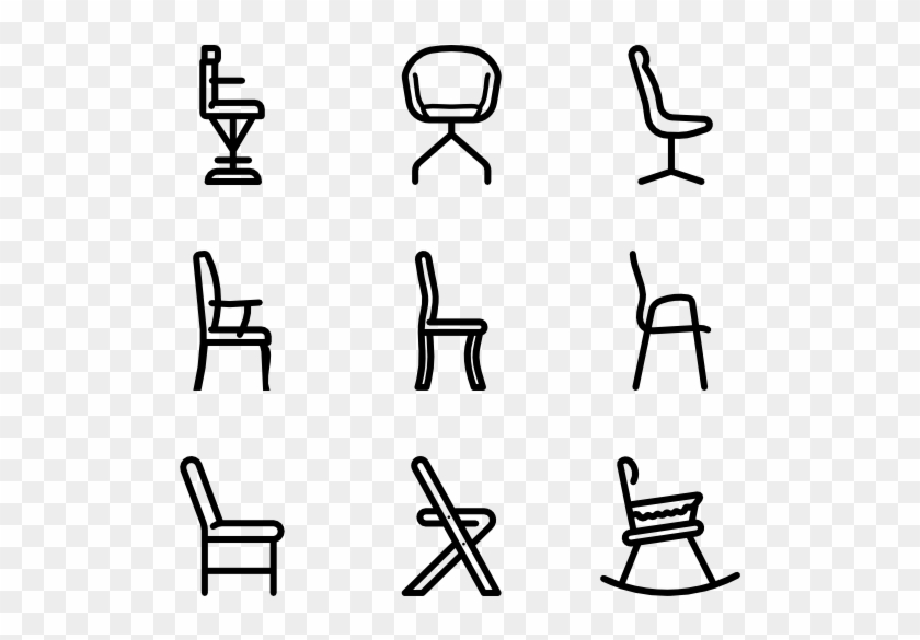 Vector Furniture Outline - Vector Furniture Outline #1543501
