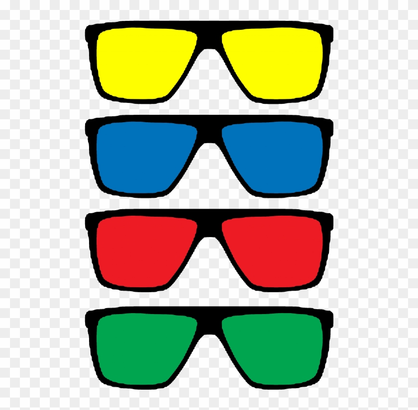 Four Glasses Printed T - Four Glasses Printed T #1543565