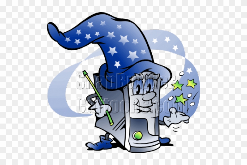 Wizard Clipart Computer Wizard - Wizard Clipart Computer Wizard #1543567