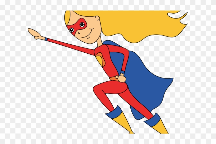 Super Girl Clipart Toddler Superhero - Super Girl Clipart Toddler Superhero #1543731