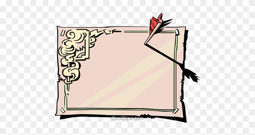 Cartoon Message Royalty Free Vector Clip Art Illustration - Cartoon Message Royalty Free Vector Clip Art Illustration #1544123