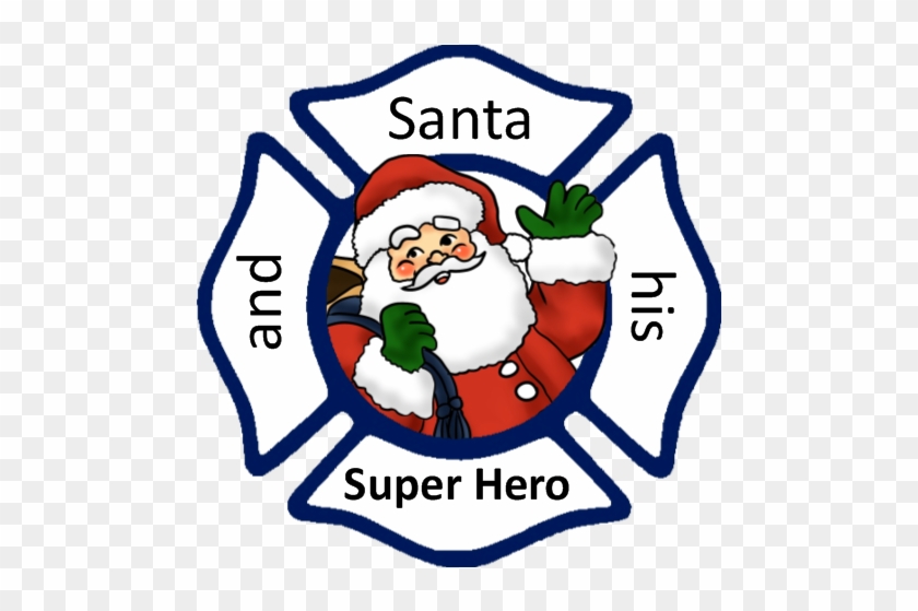 Santa And His Superhero Logo - Santa And His Superhero Logo #1544507
