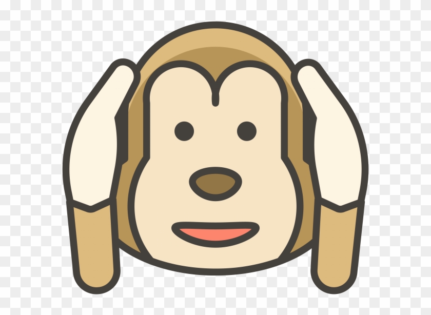 Hear No Evil Monkey Emoji - Hear No Evil Monkey Emoji #1544668