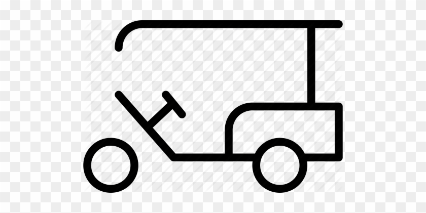 Car Cart Electric Icon - Car Cart Electric Icon #1544737