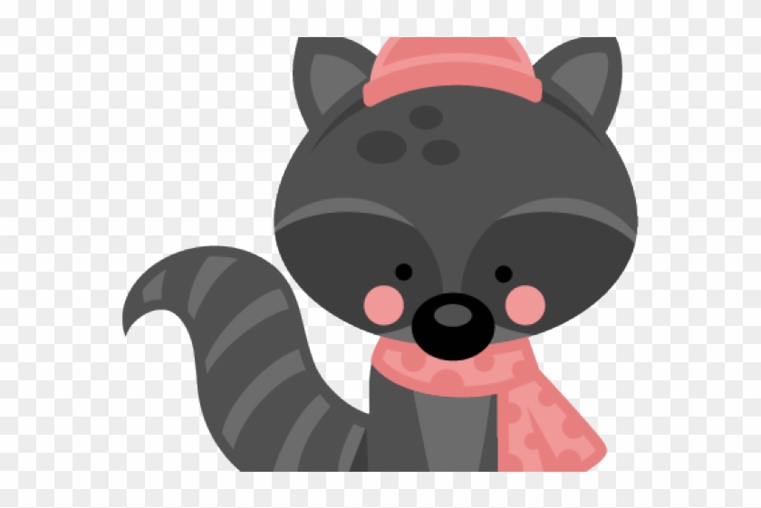 Raccoon Clipart Winter - Raccoon Clipart Winter #1544752