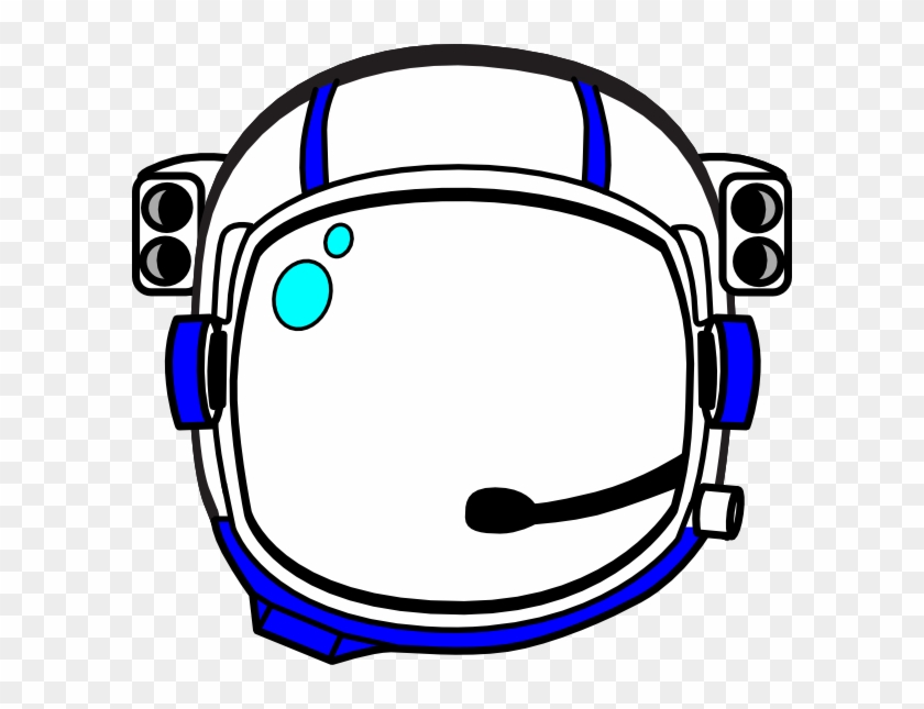 Blue Astronaut Helmet Clip Art At Clker Com Vector - Blue Astronaut Helmet Clip Art At Clker Com Vector #1544753