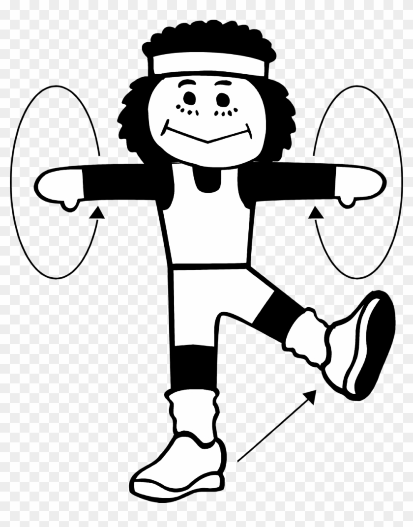 Physical Activity Black And White Encode Clipart To - Physical Activity Black And White Encode Clipart To #1544762
