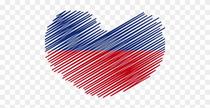 Haiti Heart Flag - Haiti Heart Flag #1545001