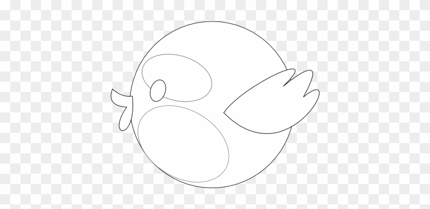 Peace Peace Dove Twitter Bird 47 Black White Line Art - Peace Peace Dove Twitter Bird 47 Black White Line Art #1545111