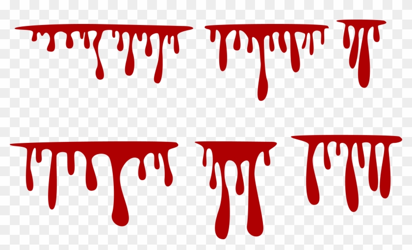 Paint Drip Blood - Paint Drip Blood #1545219