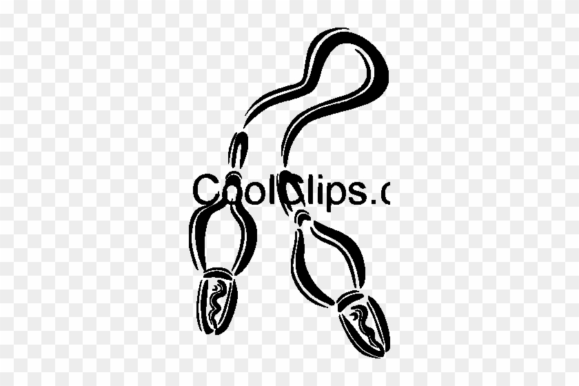 Wires Royalty Free Vector Clip Art Illustration - Wires Royalty Free Vector Clip Art Illustration #1545225