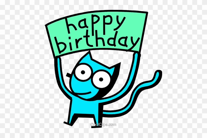 Happy Birthday Cat - Happy Birthday Cat #1545316