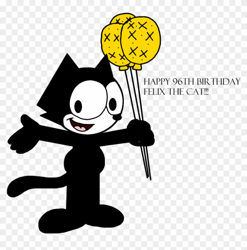 Happy 96th Birthday, Felix The Cat By Mega Shonen One - Happy 96th Birthday, Felix The Cat By Mega Shonen One #1545351