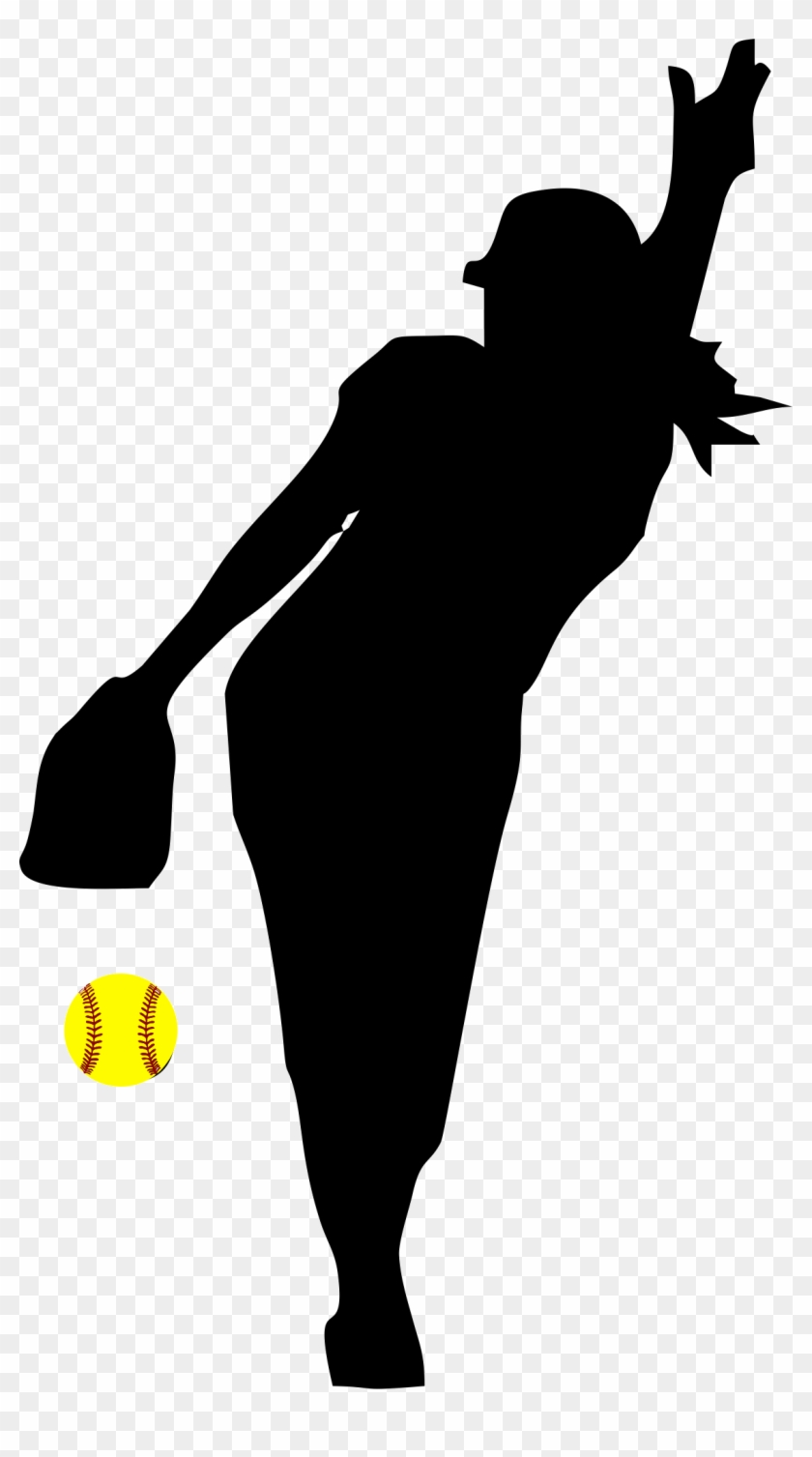 Softball Fastpitch Clip Art Transparent Background - Softball Fastpitch Clip Art Transparent Background #1545459