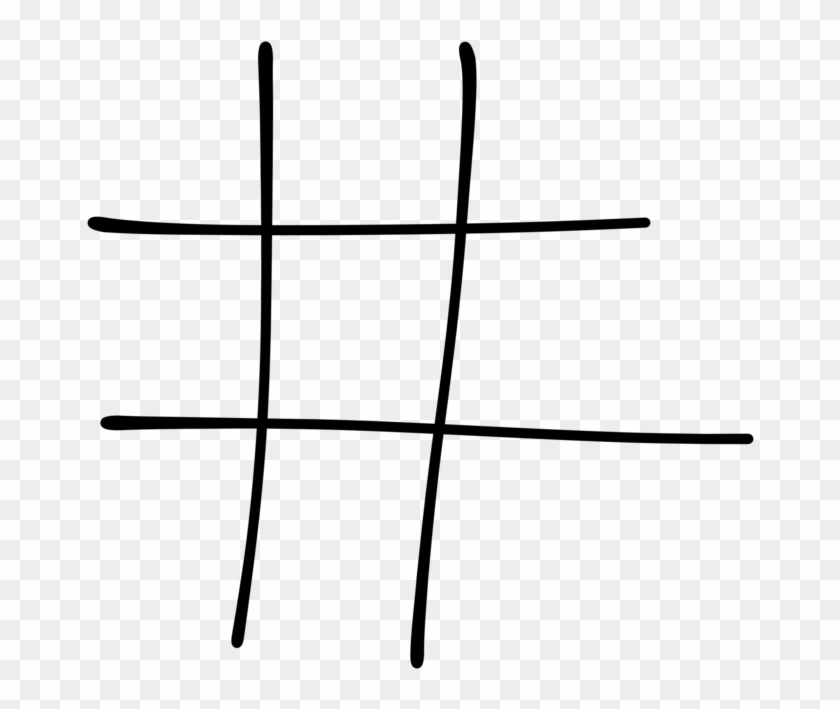 Tic Tac Toe Line Art Calligraphy Pens - Tic Tac Toe Line Art Calligraphy Pens #1545530