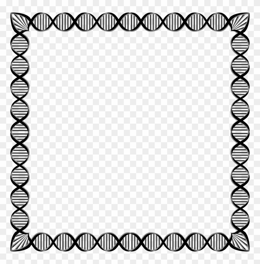 Dna Border Clipart 3 By Caitlin - Dna Border Clipart 3 By Caitlin #1545572