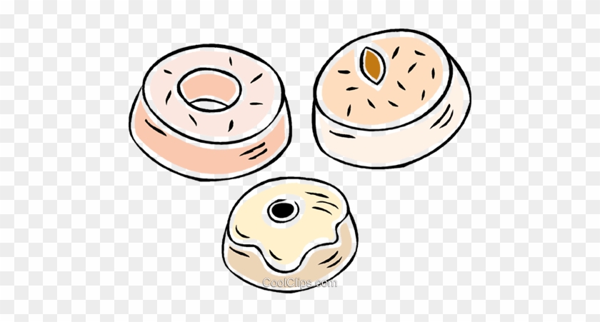 Baked Goods Royalty Free Vector Clip Art Illustration - Baked Goods Royalty Free Vector Clip Art Illustration #1545611