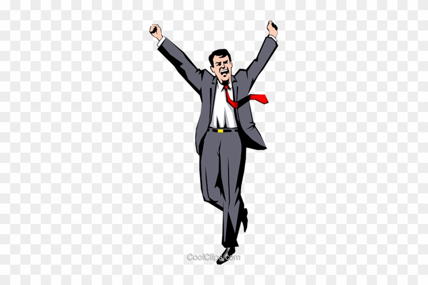 Businessman Track & Field Royalty Free Vector Clip - Businessman Track & Field Royalty Free Vector Clip #1545815