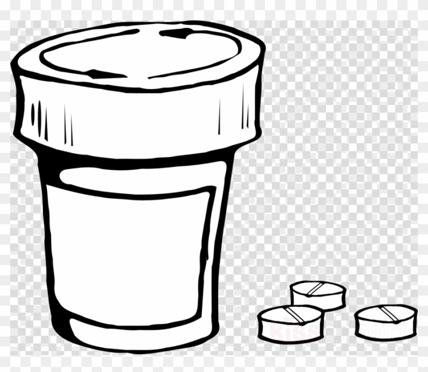 Pill Bottle Clip Art Clipart Pharmaceutical Drug Tablet - Pill Bottle Clip Art Clipart Pharmaceutical Drug Tablet #1545877