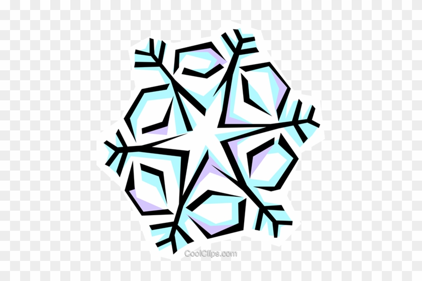 Snowflake Designs Royalty Free Vector Clip Art Illustration - Snowflake Designs Royalty Free Vector Clip Art Illustration #1545996