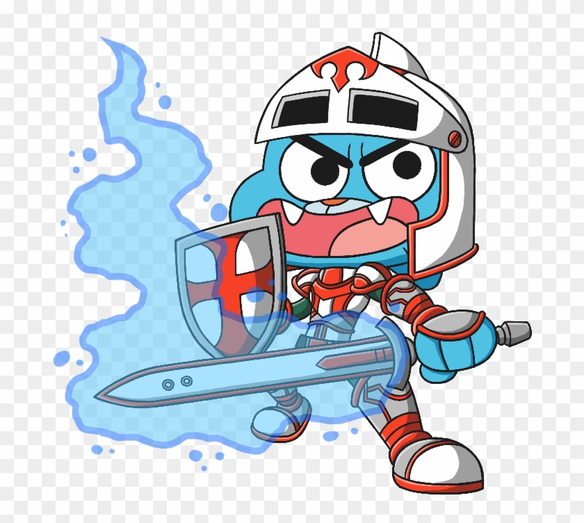 Gumball The Crusader By Radiumiven - Gumball The Crusader By Radiumiven #1546061