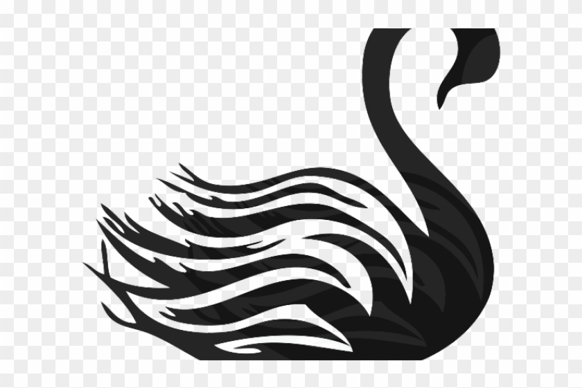 Black Swan Clipart Transparent - Black Swan Clipart Transparent #1546343