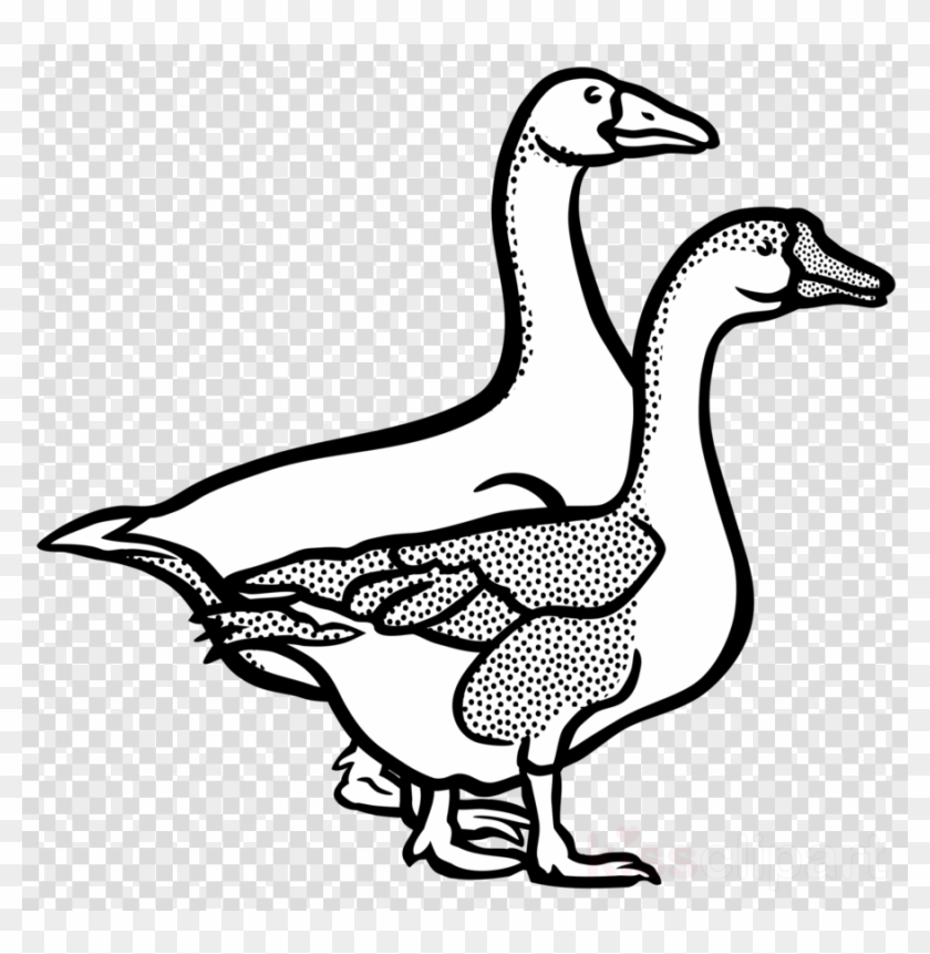 Goose Line Art Clipart Goose Clip Art - Goose Line Art Clipart Goose Clip Art #1546380