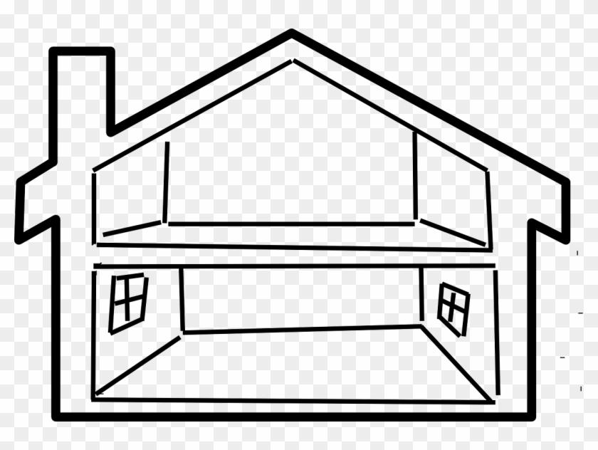 Empty House Clipart - Empty House Clipart #1546856