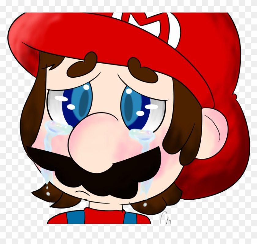 Very Sad Mario By Colourpastelpuppy On Deviantart - Very Sad Mario By Colourpastelpuppy On Deviantart #1546861