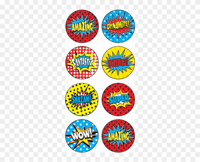 Superhero Mini Stickers - Superhero Mini Stickers #1547020