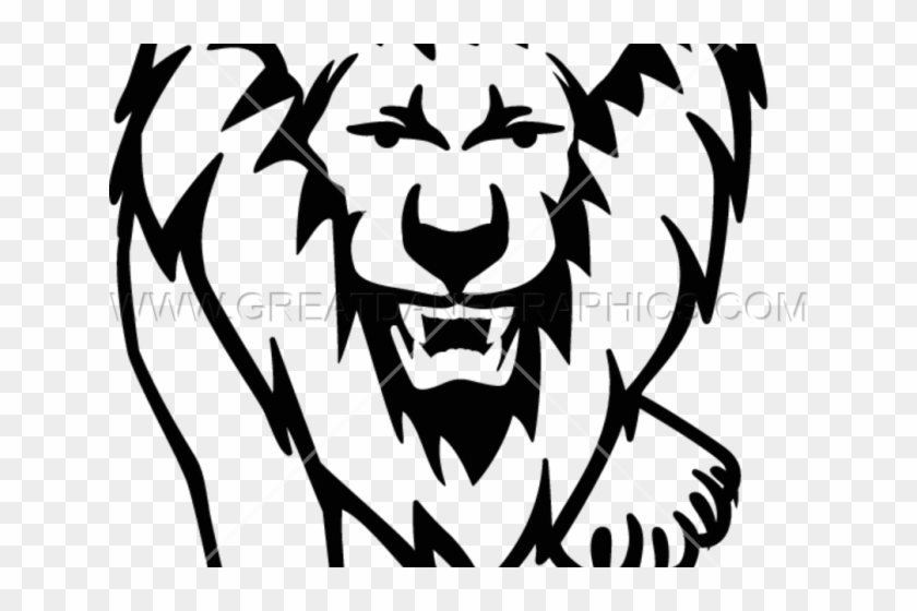 White Lion Clipart Lion Illustration - White Lion Clipart Lion Illustration #1547049
