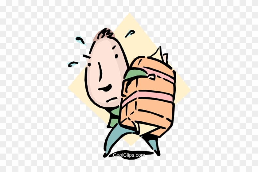 Packing It In Royalty Free Vector Clip Art Illustration - Packing It In Royalty Free Vector Clip Art Illustration #1547297