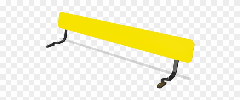 Agora Picnic Yellow Hpl Backrest Module - Agora Picnic Yellow Hpl Backrest Module #1547541