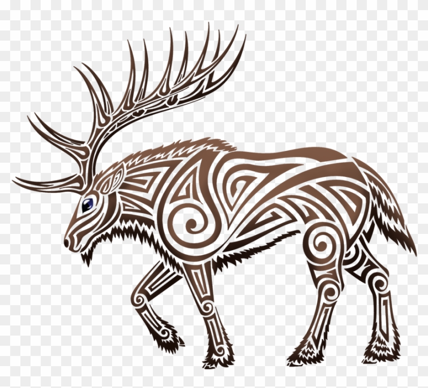 Tribal Elk By Kayosa - Tribal Elk By Kayosa #1547698