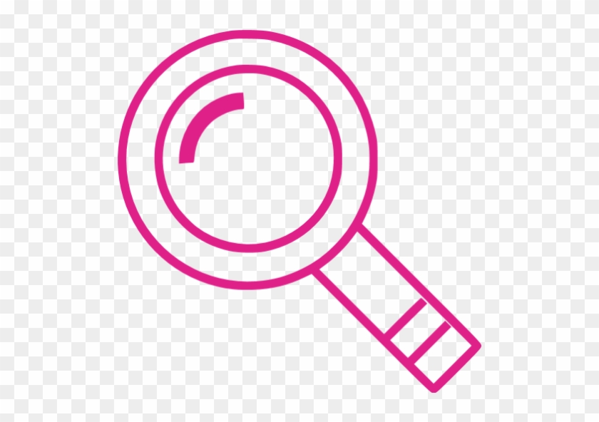 Barbie Pink Magnifying Glass 2 Icon - Barbie Pink Magnifying Glass 2 Icon #1548273