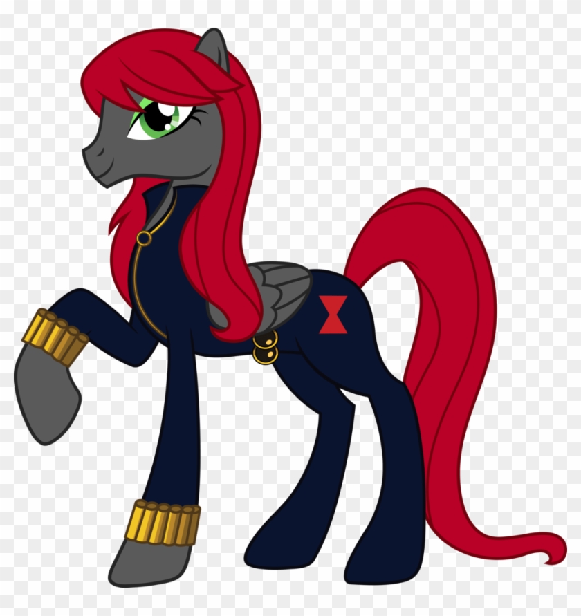 Ponified Black Widow Vector By Sugar-loop - Ponified Black Widow Vector By Sugar-loop #1548571