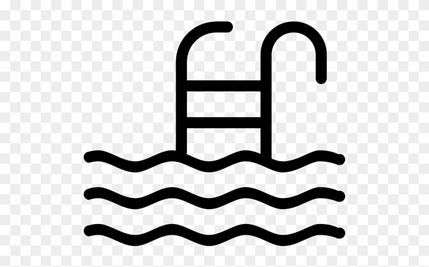 Swimming Pool, Ladder, Water Icon - Swimming Pool, Ladder, Water Icon #1548628