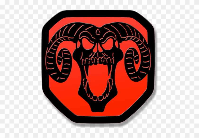 Ram Skull Tailgate Emblem 2019-up Ram - Ram Skull Tailgate Emblem 2019-up Ram #1548868